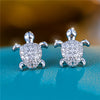 Sea Turtle Earrings (Silver)
