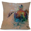 Housse Coussin Tortue - Éclaboussure