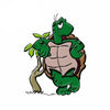 Sticker Tortue Voiture - Relax