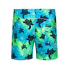 Short de bain Tortue turquoise