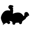 Sticker Tortue Voiture - Calin