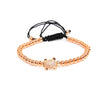 Bracelet tortue en perles