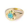 Turtle Ring - Signet Ring