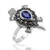 Bague Tortue Marcassite | Tortue Paradise