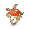 Bague Tortue Trésor | Tortue Paradise