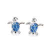Boucles d'oreilles Tortue - Crystal