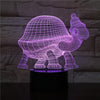 Lampe Tortue 3D - Bonnet