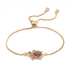 Bracelet Tortue Femme - Zirconia