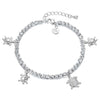 Bracelet Tortue - Famille Tortue (Argent)