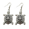Boucles d'oreille Tortue pendante - Matelot