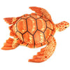 Peluche Tortue Orange - 55 cm