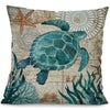 Housse Coussin Tortue - Rétro