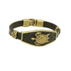 Bracelet Tortue Porte Bonheur (Cuir)