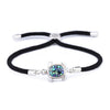 Bracelet Tortue avec Cordon - Emeraude
