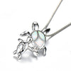 Pendentif Tortue - Mom & Baby (Argent)