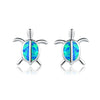 Boucles d'oreilles Tortue - Flamboyante