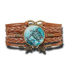 Bracelet Tortue Homme - Profondeur (Cuir)