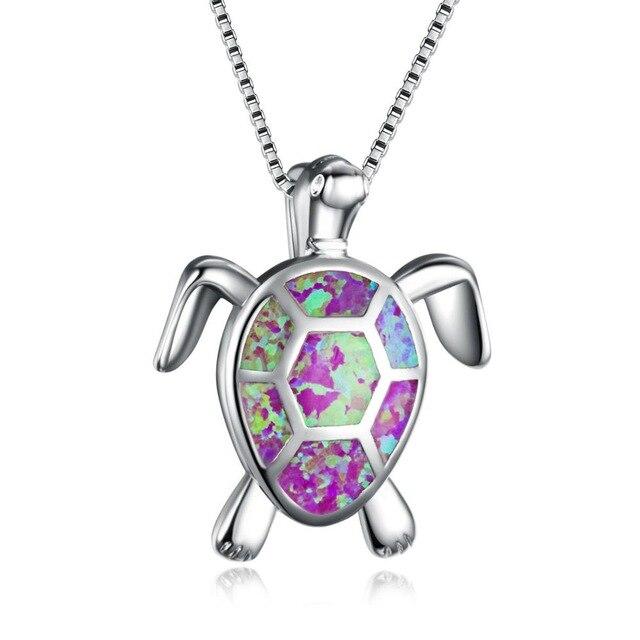 Pendentif Médaillon Tortue En Argent 925/1000 – 3 Pièces, Sans Pierre, Neuf Sans Emballage