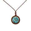 Collier Tortue en Bois - Médaillon