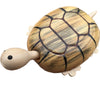 Jouet Tortue en Bois Roulant