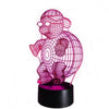 Turtle Street Night Light - 3D Lamp