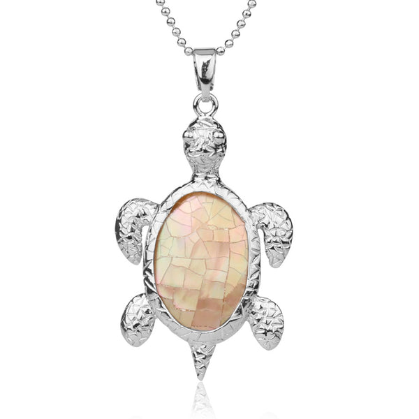 Turtle -Anhänger - Bohemian Motiv