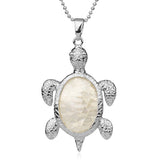 Turtle -Anhänger - Bohemian Motiv
