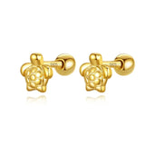 Boucles d'oreilles Tortue - Golden