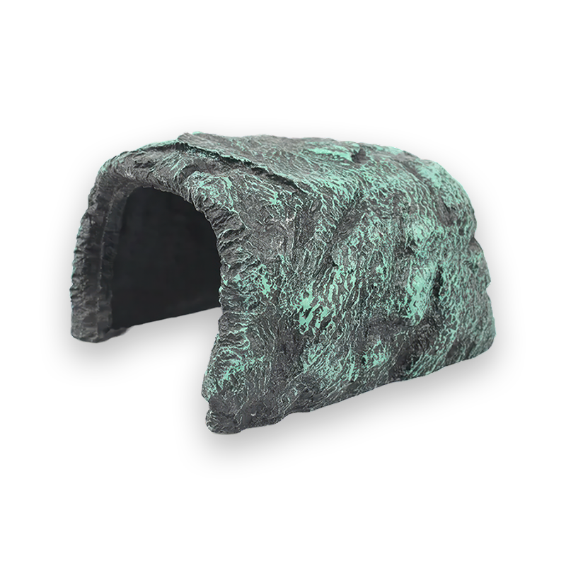Cachette En Résine Pour Reptiles - Abri Pour Gecko, Tortue, Grenouille Et Dragon Barbu (2 Tailles) - 3
