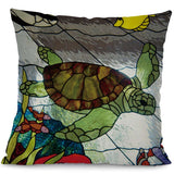 Housse Coussin Tortue - Dessin