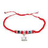 Bracelet Tortue amulette rouge