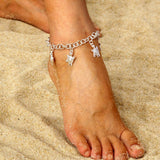 Bracelet Tortue Cheville - Beach