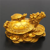 Figurine Dragon Tortue - Feng Shui
