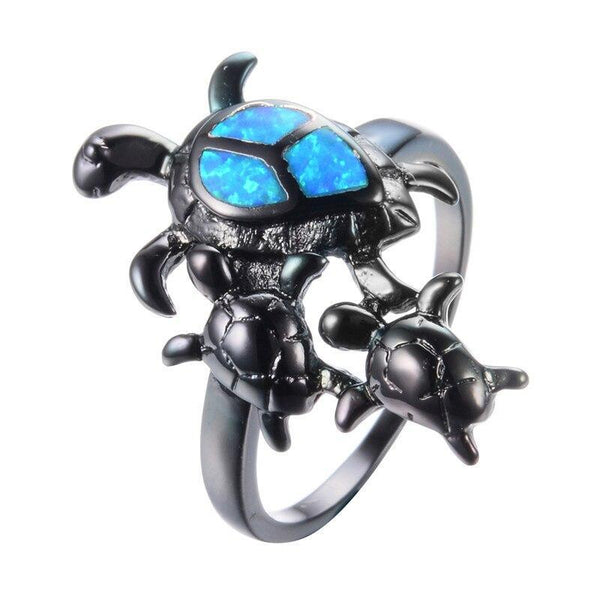Bague Tortue - Famille | Tortue Paradise