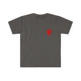 T-shirt Tortue sur le Coeur - Rouge