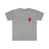 T-shirt Tortue sur le Coeur - Rouge