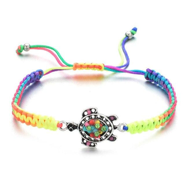 bracelet tortue bresilien multicolore