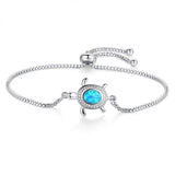 Bracelet Tortue - Mer Turquoise