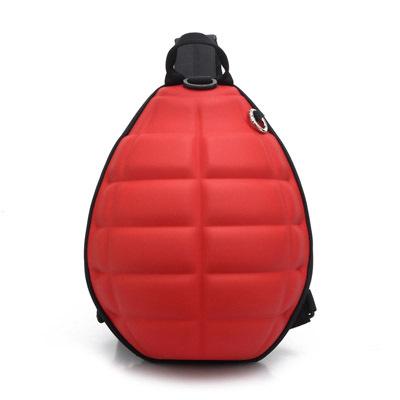 sac a dos tortue carapace rouge