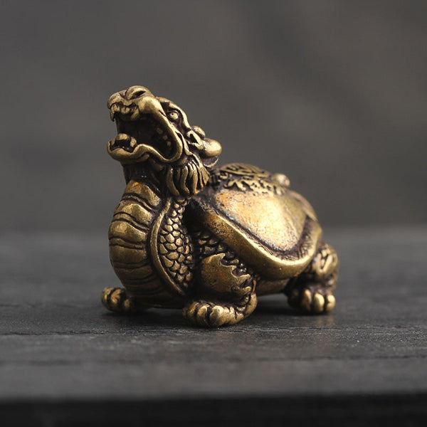 Figurine Tortue Dragon Feng-shui