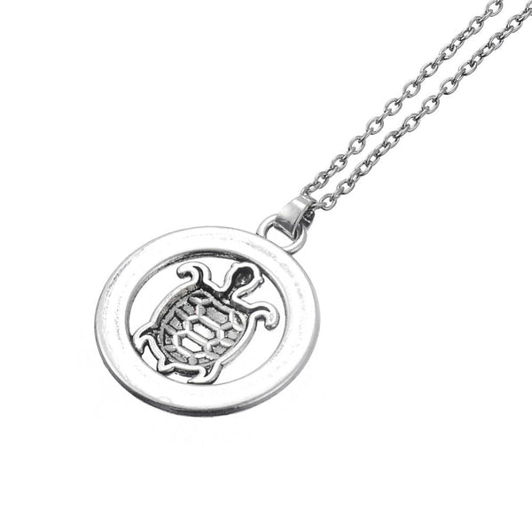 Collier Pendentif Tortue - Slow and Steady